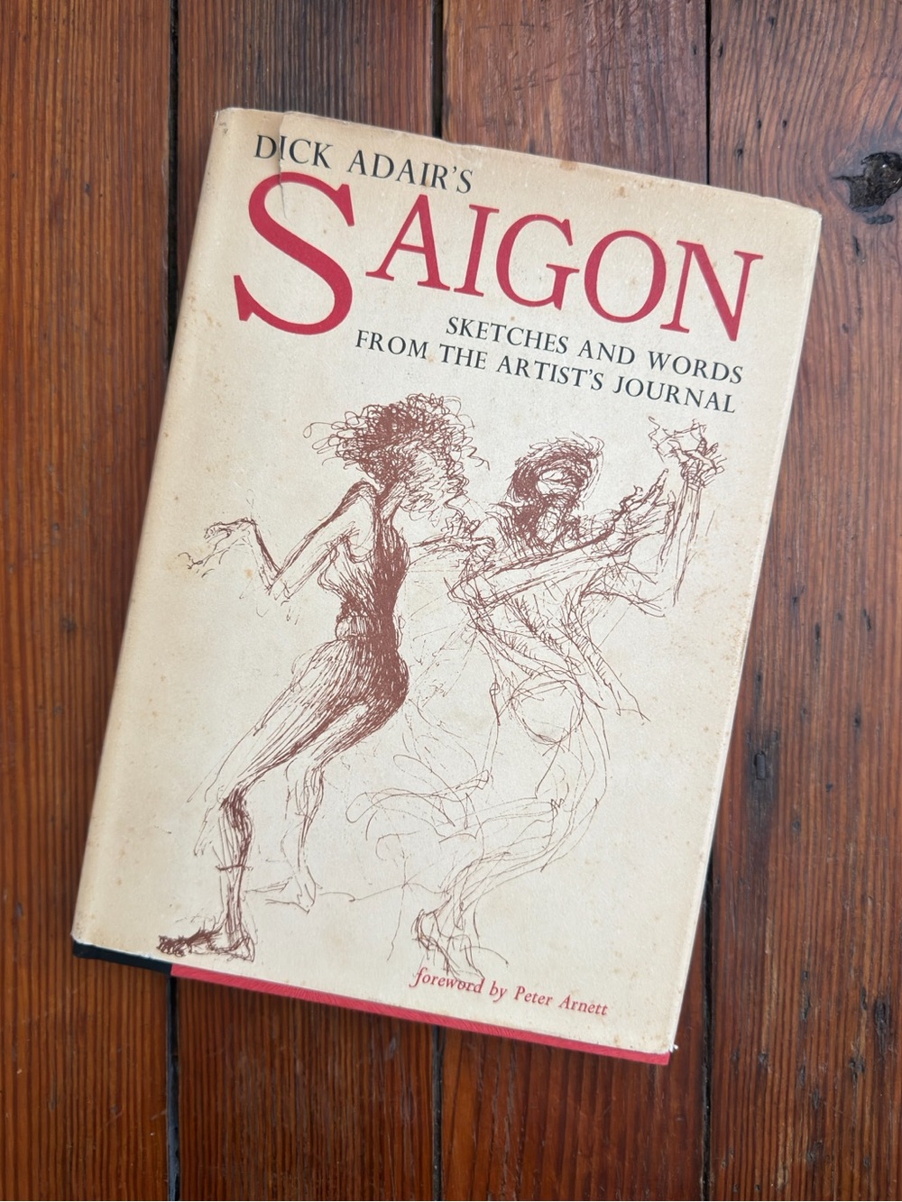 1971 Dick Adair’s Saigon Sketches and Words from the Artist’s Journal